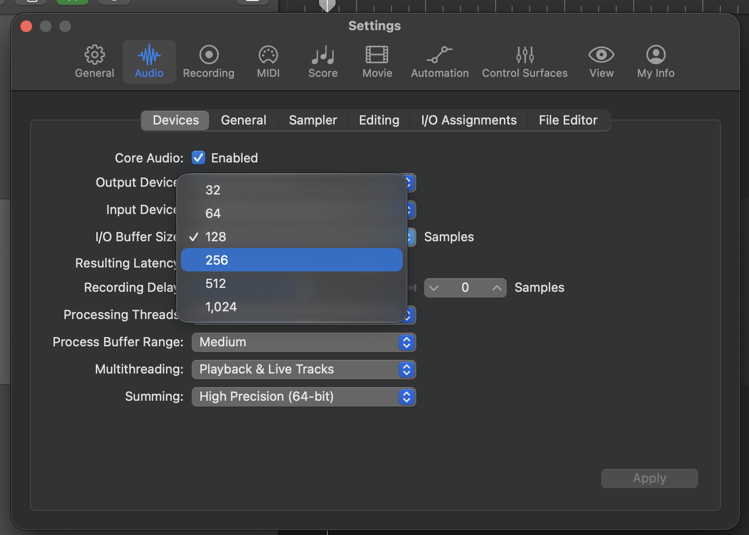 logic-pro-buffer-size